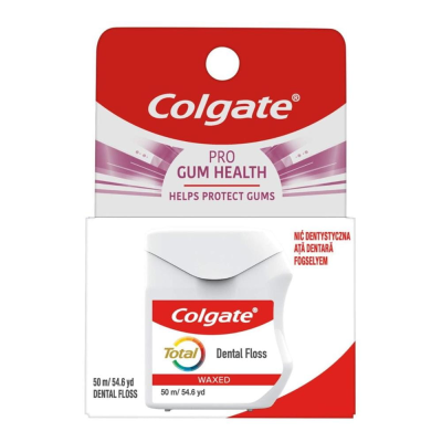 Colgate Total Pro Gum Health nić dentystyczna 50m