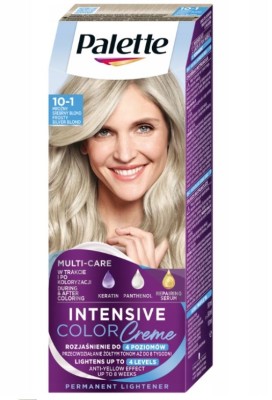Palette Intensive Color Creme, farba do włosów, C10 platynowy blond