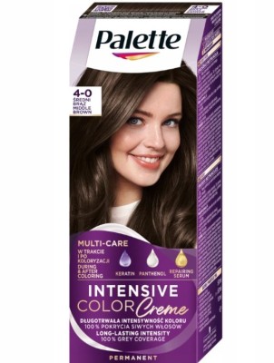 Palette Intensive Color Creme, farba do włosów, N3 średni brąz