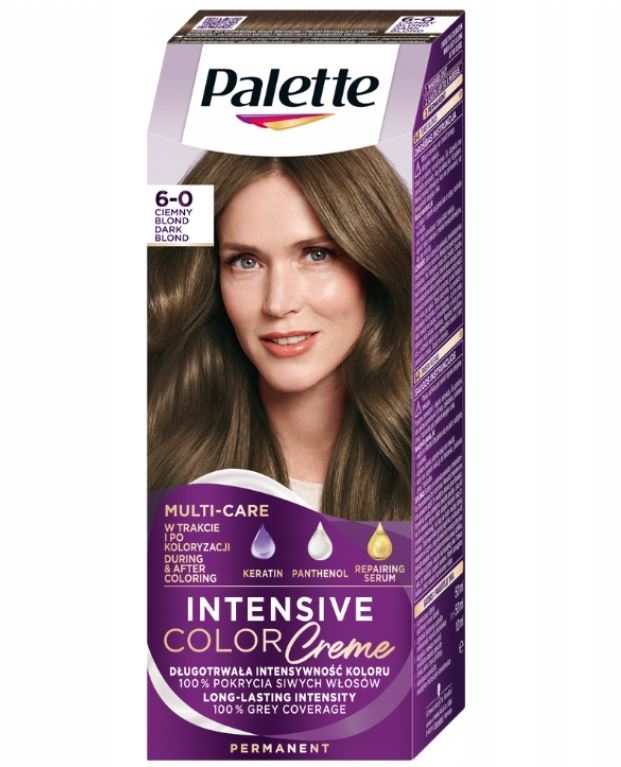 Palette Intensive Color Creme, farba do włosów, N5 ciemny blond