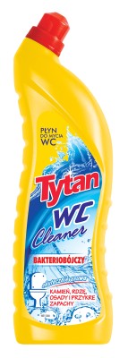 Tytan Max, żółty płyn czyszczący do toalet, 1200g