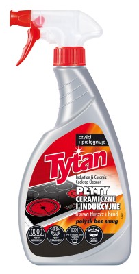 Tytan, płyn do czyszczenia płyt ceramicznych, spray 500g