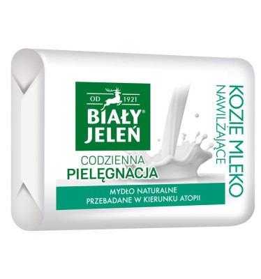 Biały Jeleń  Premium Kozie Mleko, mydło toaletowe, 100g