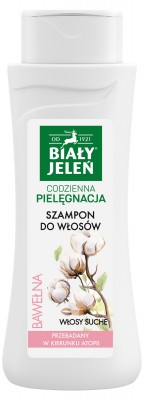 Biały Jeleń Czystą Bawełna, szampon do włosów, 300ml
