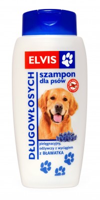 Elvis, szampon dla psów długowłosych, 300ml