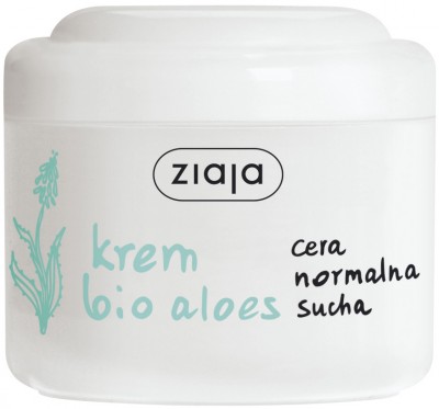 Ziaja Bio Aloesowy, krem do twarzy, 100ml
