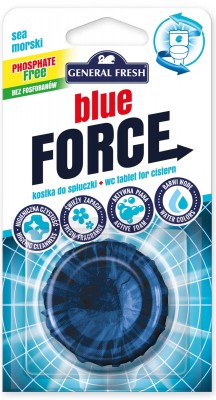 General Fresh Blue, Morski krążek do spłuczki, 1 sztuka