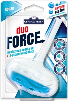 General Fresh 5w1, Dwufazowa Morska  zawieszka do toalety, 40g
