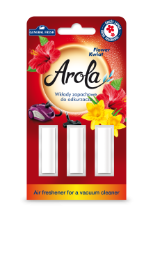 General Fresh Kwiatowy, odświeżacz do odkurzacza, 3 sztuki