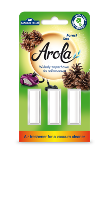 General Fresh Leśny, odświeżacz do odkurzacza, 3 sztuki