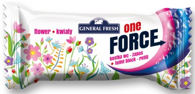 General  Fresh Kwiatowy, zapas do zawieszki do toalety, 40g