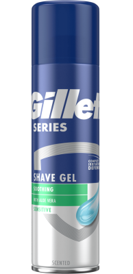 Gillette Series Sensitive, żel do golenia do skóry wrażliwej, 200ml