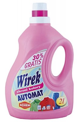 Wirek Kolor, płyn do prania, 2l