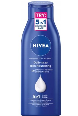 Nivea Body, odżywcze mleczko do ciała, 400ml