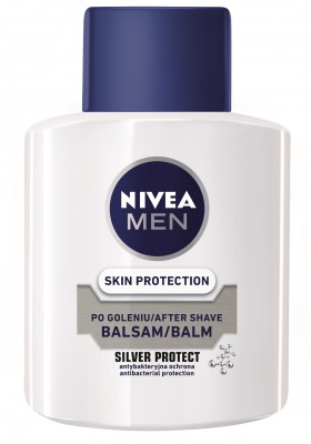 Nivea For Men Silver Protect,  balsam po goleniu, 100ml