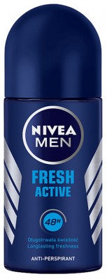 Nivea For Men Fresh Active, dezodorant, roll-on 50ml