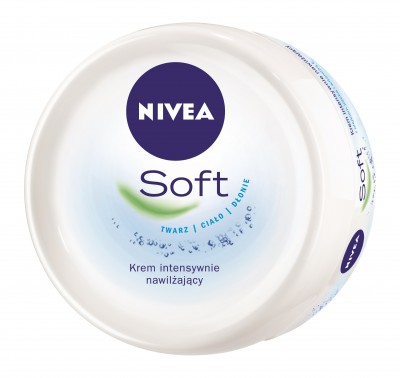 Nivea Soft, intensywnie nawilżający krem, 200ml