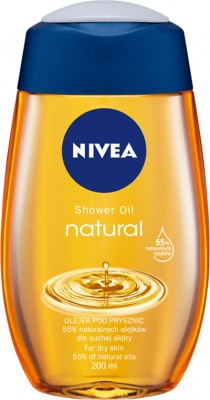 Nivea Bath Natural Oil, olejek pod prysznic, 200ml