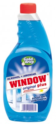 Window Plus Ammonium, płyn do szyb, zapas 750ml