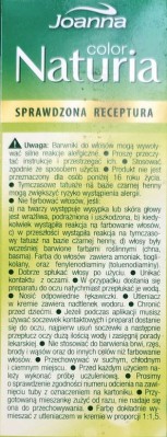 Joanna Naturia Color, farba do włosów, 211 złoty piasek