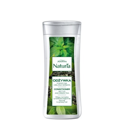 Joanna Naturia Pokrzywa i Zielona Herbata, odżywka do włosów normalnych i przetłuszczających się, 200ml