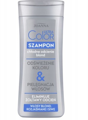 Joanna Ultra Color Blond, szampon do włosów blond i siwych, 200ml