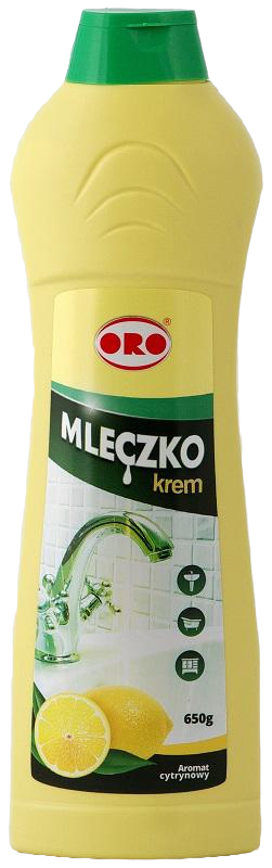 Oro Nr 8530 mleczko czyszczące zapach cytrynowy 650g