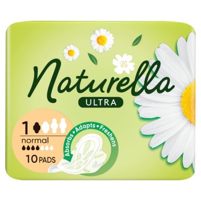 Naturella Ultra Normal, podpaski higieniczne ze skrzydełkami, 10 sztuk