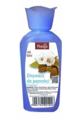 Poezja Witamina F, zmywacz do paznokci, 60ml