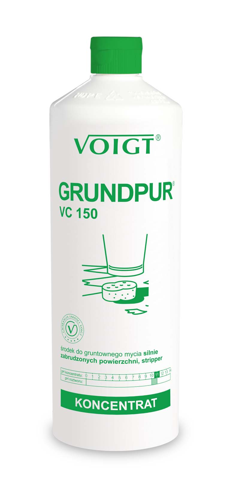 VC 150 Grundpur, skoncentrowany środek do gruntownego mycia mocno zabrudzonych powierzchni, 1l