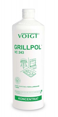 VC 243 Grillpol, skoncentrowany środek o bardzo silnym działaniu do usuwania tłustych, spieczonych zabrudzeń z różnego rodzaju powierzchni, 1l