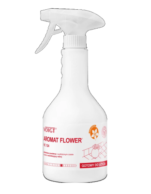 VC 124 Aromat Flower, odświeżacz powietrza o wydłużonym działaniu przeznaczony zarówno do toalet, łazienek 600ml