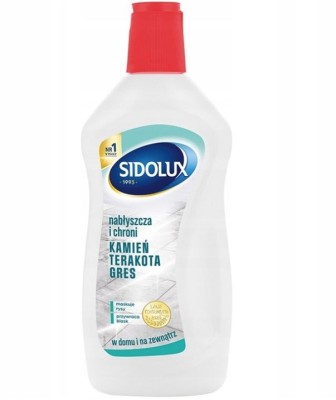 Sidolux Ochrona i Nabłyszczanie Kamienia i Terakoty, środek do mycia podłóg, 500ml
