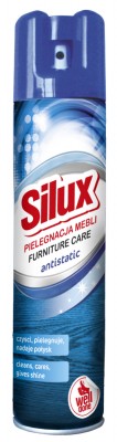 Silux Antistatic, środek przeciw kurzowi do czyszczenia mebli, spray 300ml