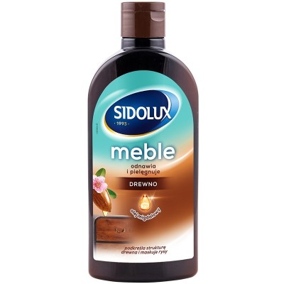 Sidolux M Migdał, renowacyjne mleczko do mebli, 300ml
