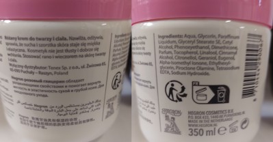 Hegron Różano-Glicerynowy, krem do ciała, 350ml