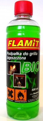 Flamit Bio, podpałka zagęszczona, 500ml