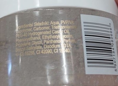 Poezja, biały  żel do włosów, 150ml