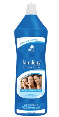Familijny Niebieski, szampon do wszystkich rodzajów włosów, 500ml