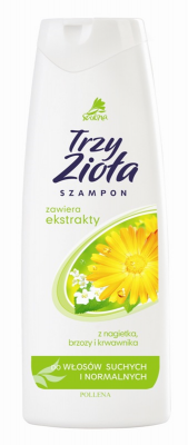 Trzy Zioła szampon do włosów suchych i zniszczonych, 250ml