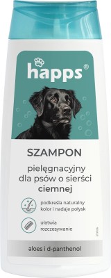 Happs szampon pielęgnacyjny dla psów o sierści ciemnej 200ml
