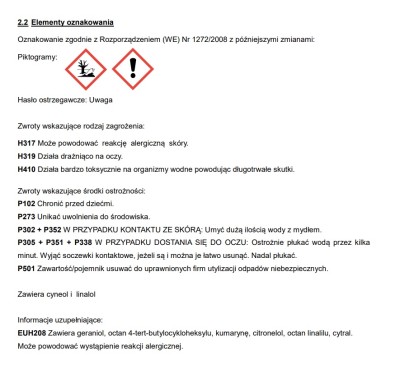 Bros cedrowa zawieszka na mole 1 sztuka