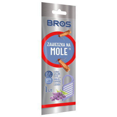 Bros lawendowa zawieszka na mole 1 sztuka