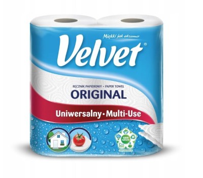 Velvet Original, ręcznik kuchenny, 2 rolki