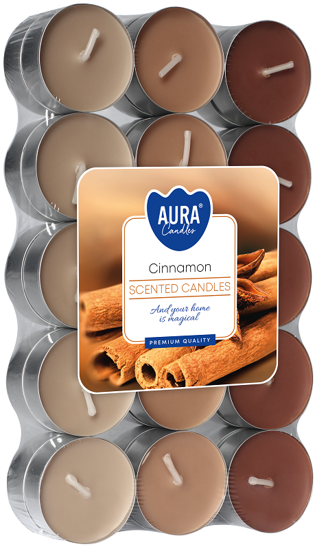 Bispol p15-30-65 Aura CYNAMON podgrzewacze zapachowe - 30 sztuk