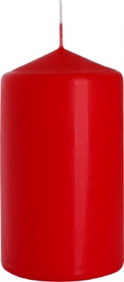 Bispol Aura sw70/120-030 Czerwona świeca walec 7x12cm - 50 godzin