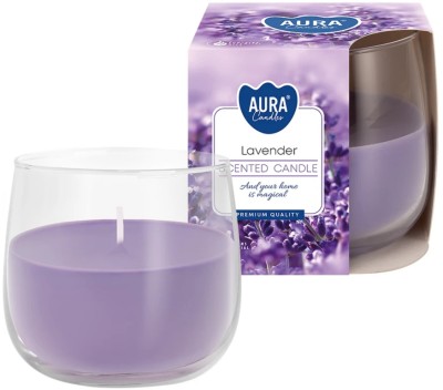 Bispol Aura sn71-79 LAWENDA świeca zapachowa w szkle - 24h
