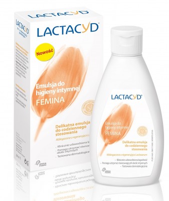 Lactacyd Femina, emulsja do higieny intymnej, 200ml