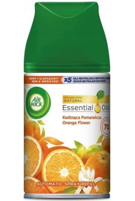 Air Wick Freshmatic, Citrus, samouwalniający odświeżacz powietrza, zapas, 250ml