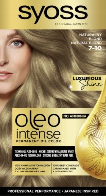 Syoss Oleo, Farba do włosów, 7-10 Naturalny blond
